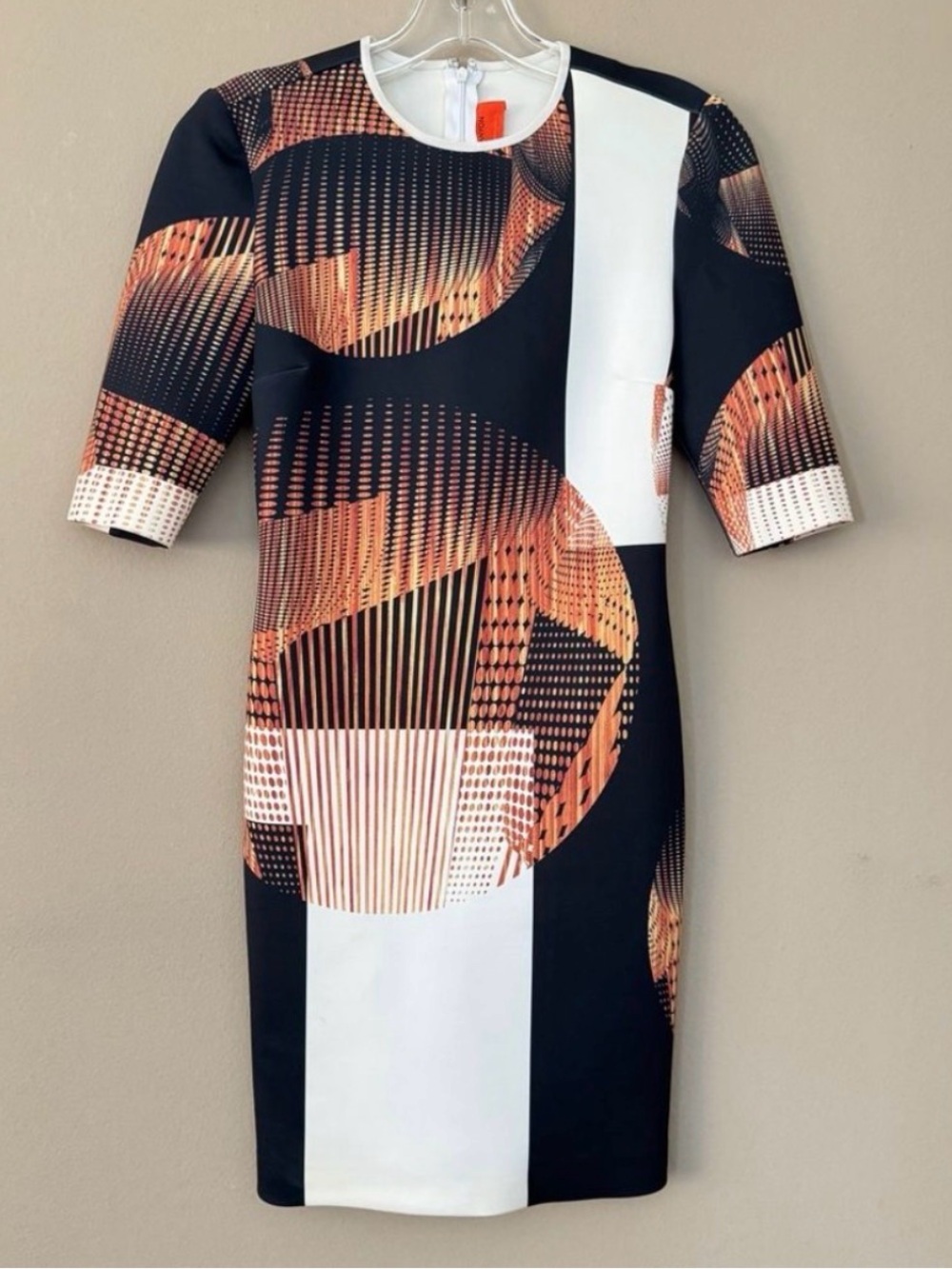 Gorgeous geometric print Clober Canyon dress geometric print pattern